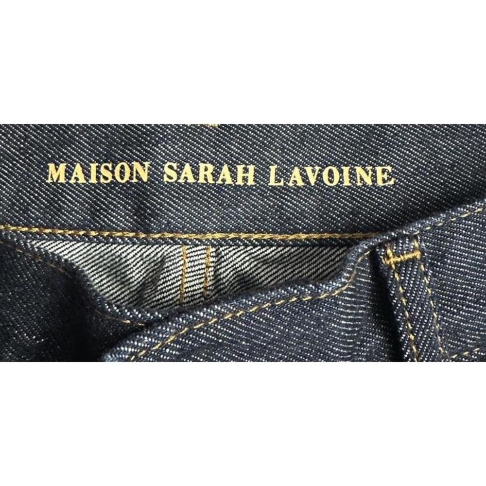 Maison Sarah Lavoine Abbesses Womens Dark Wash Jeans Denim Size‎ 28 EUC - Picture 5 of 8